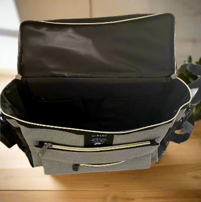 sac-àlanger-BabyTravel™ - Gris - interieur